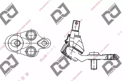 Шарнир DJ PARTS DB1003